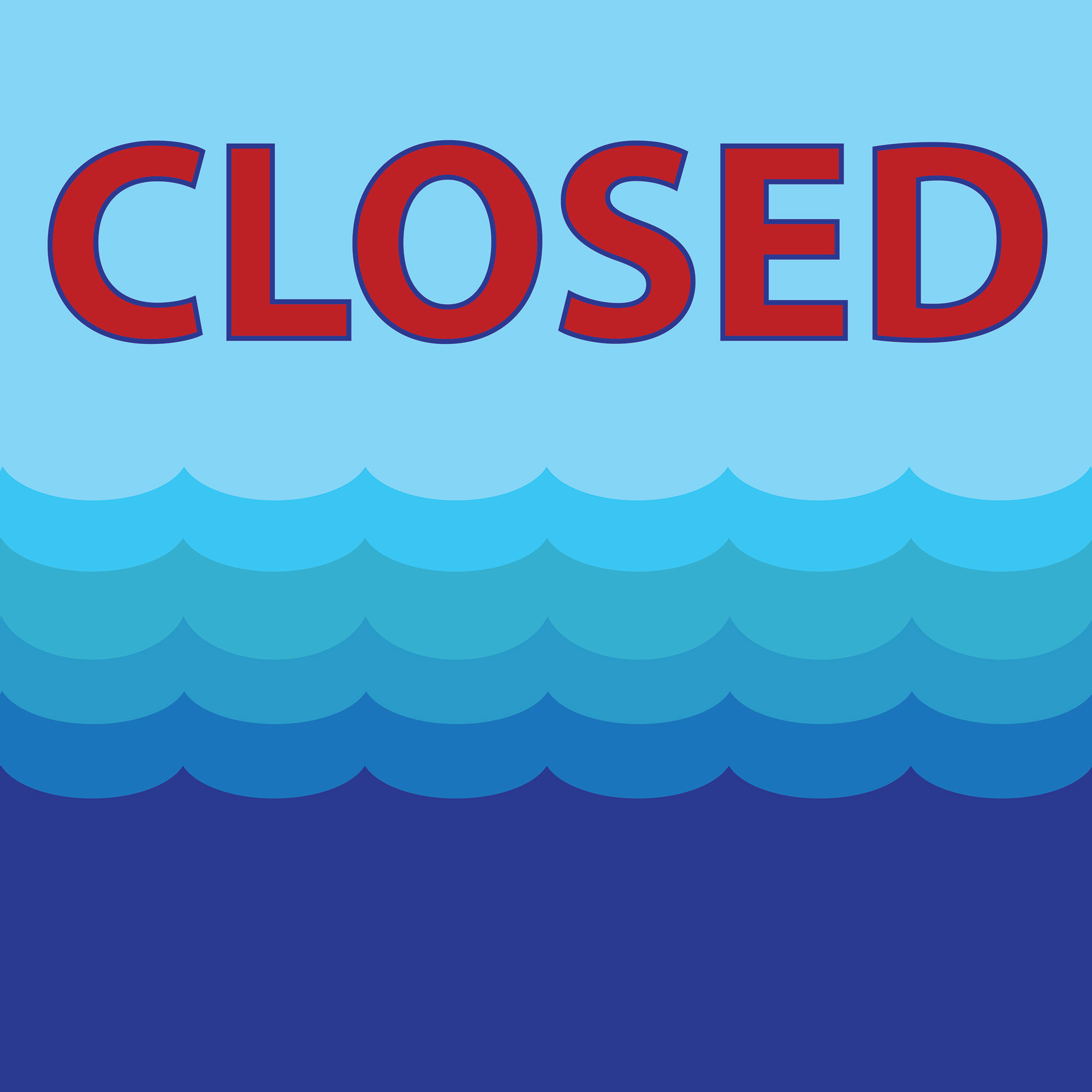 shellfish waters closed