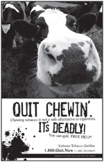 Quit Chewin' Poster