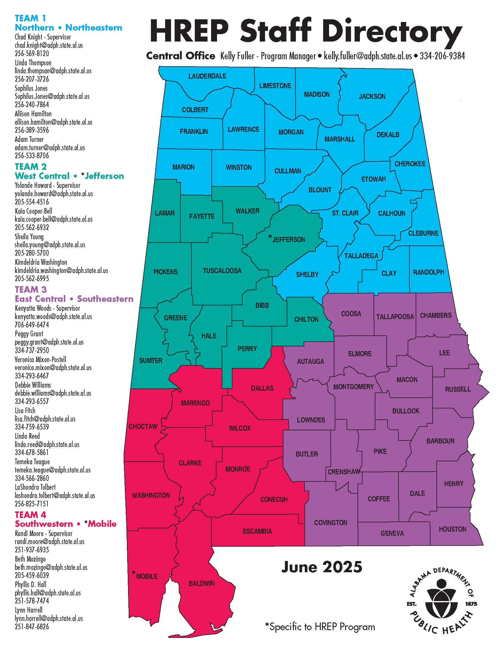 HREP Staff Directory