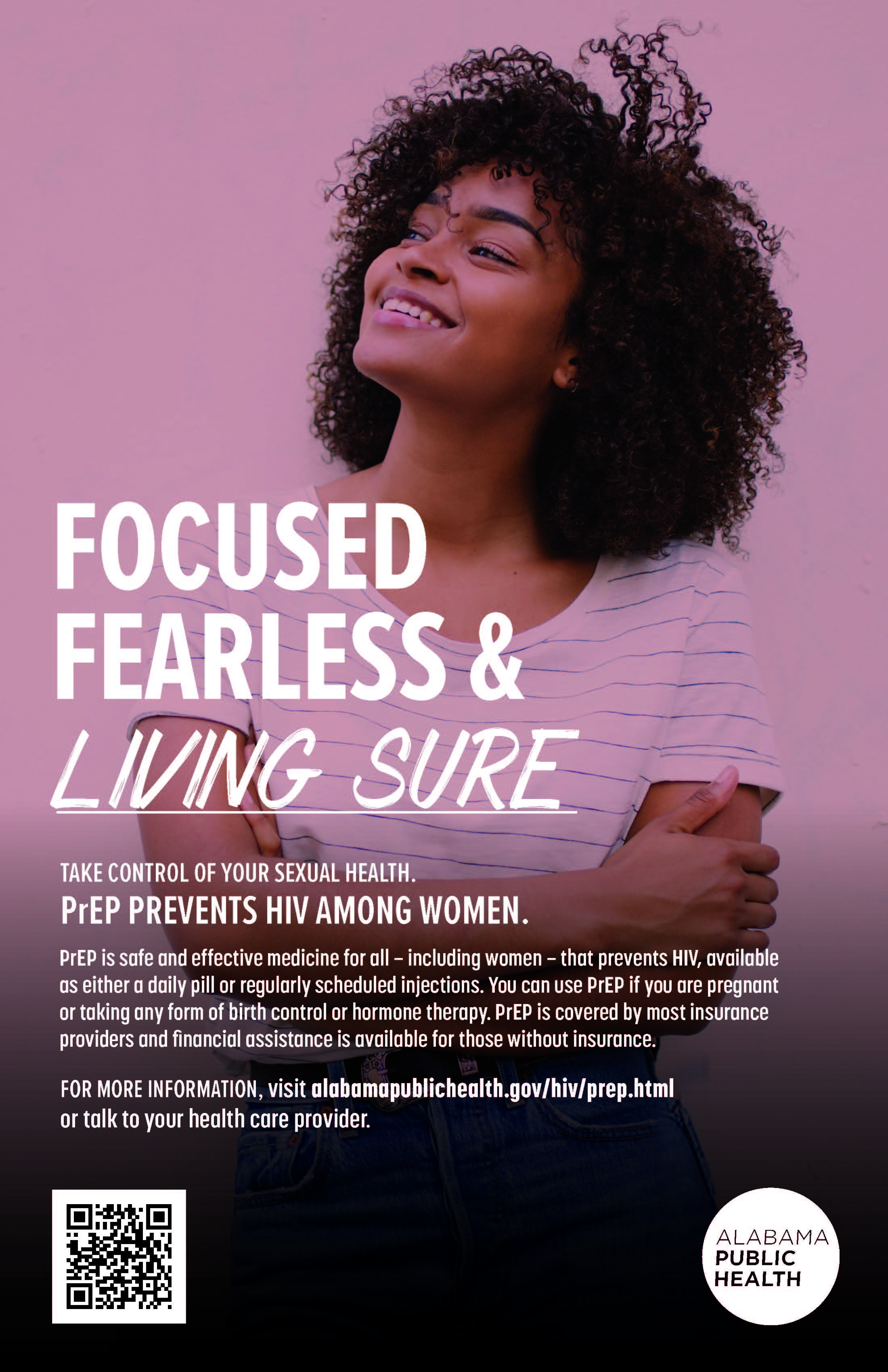 Image of a PrEP for Women flyer.