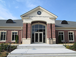 Photo of the Morgan County Health Department.