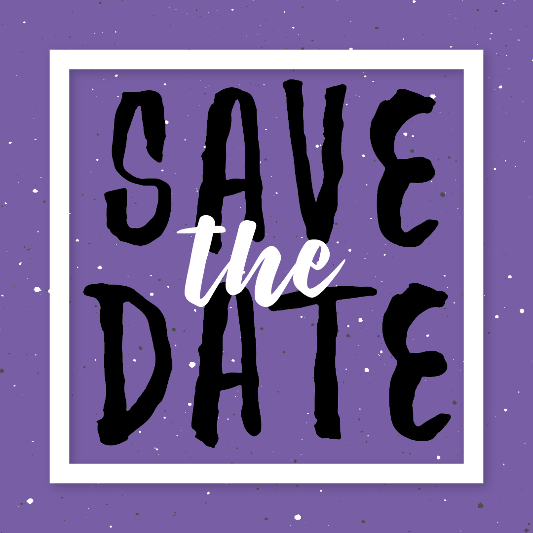 Save the Date (Purple)