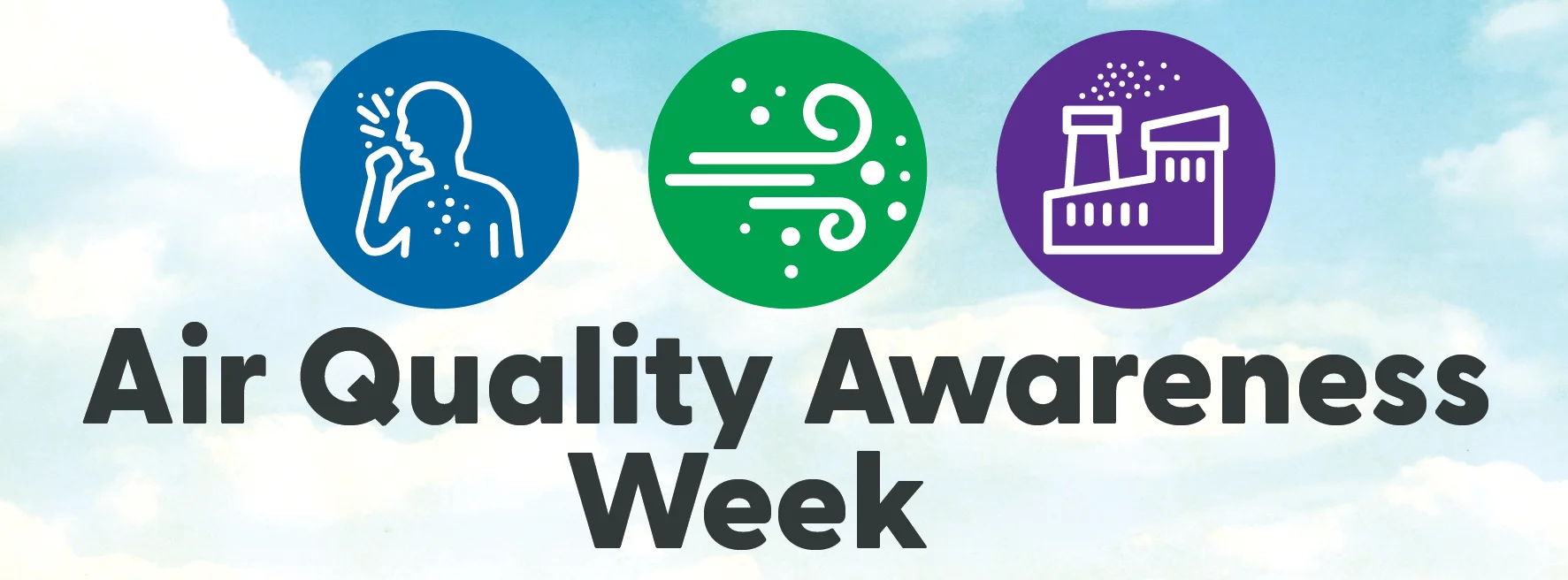 image of text that reads: Air Quality Awareness Week