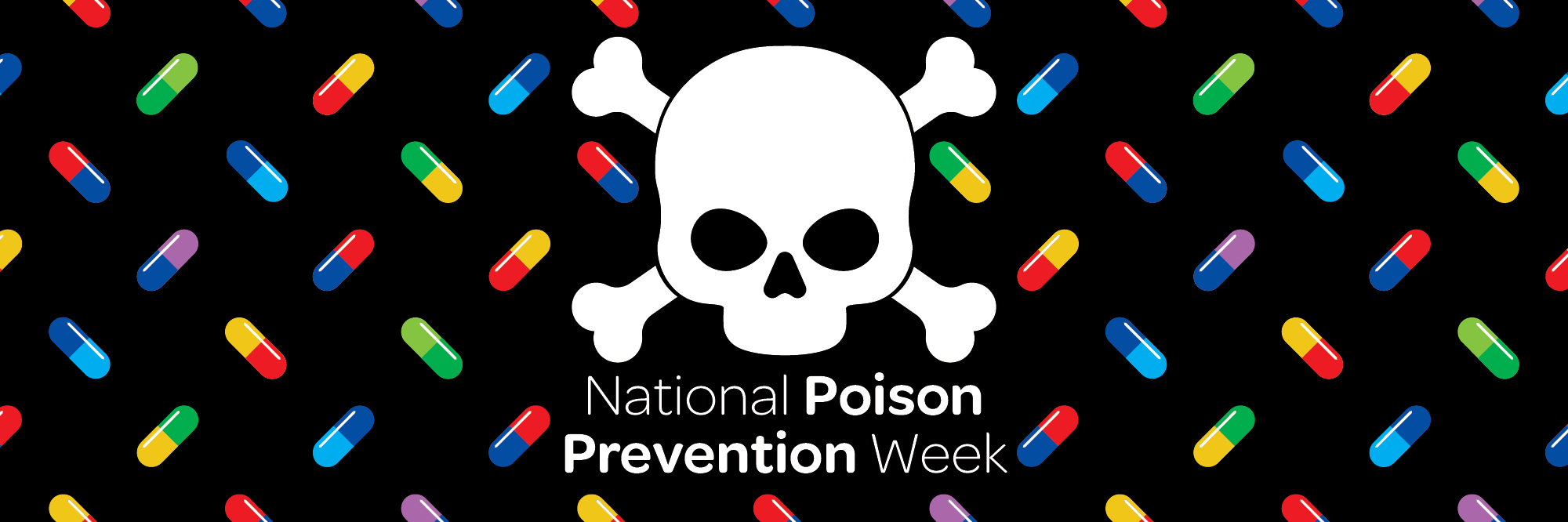 skull and crossbones for Poison Prevention Week