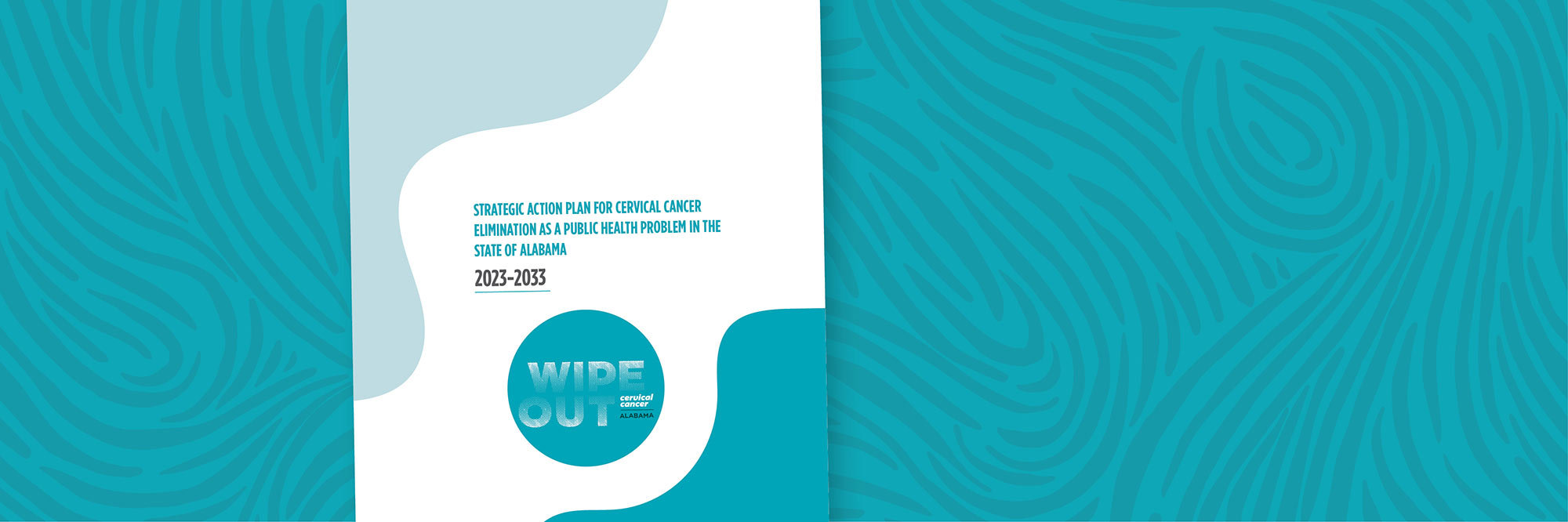 image of the cover of the state plan for Operation Wipe Out Cervical Cancer Alabama