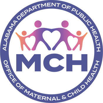 Office of Maternal and Child Health logo.