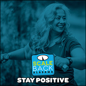 Image of a person exercising with dumbbells