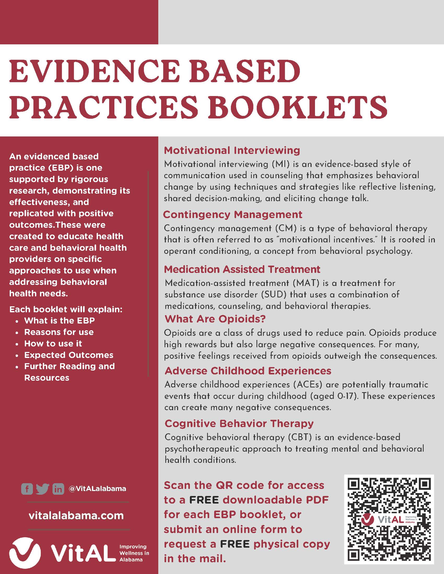 Evidence Based Practice Booklets