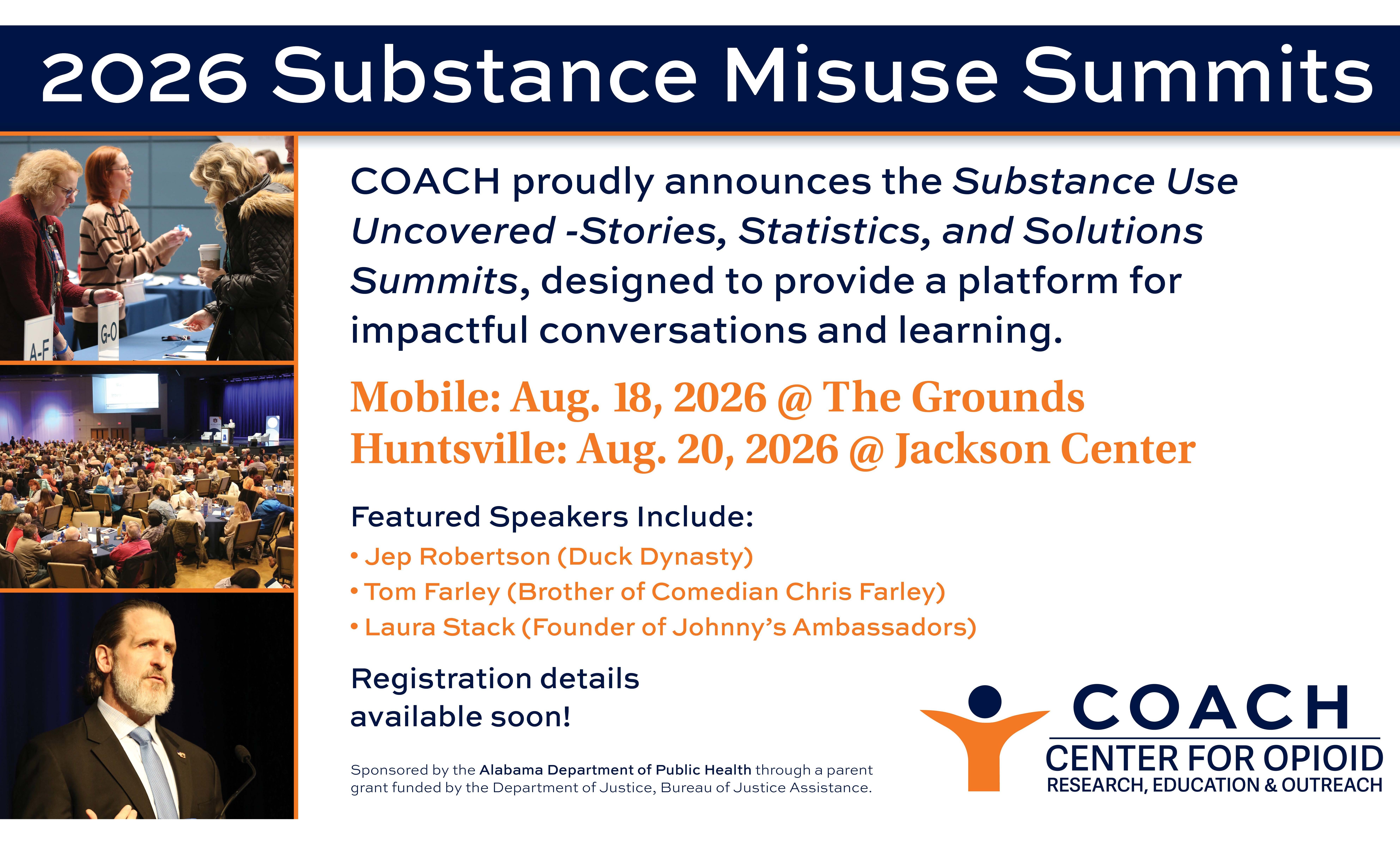 2026 Substance Misuse Summits