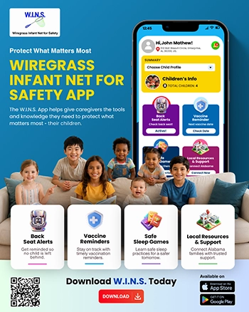 a post promoting the WINS app